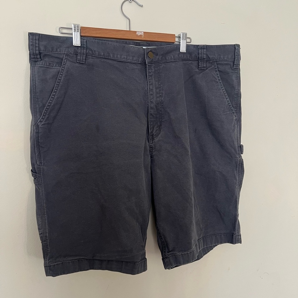 Carhartt Men's Dark Gray/blue Cargo Shorts 42x 11